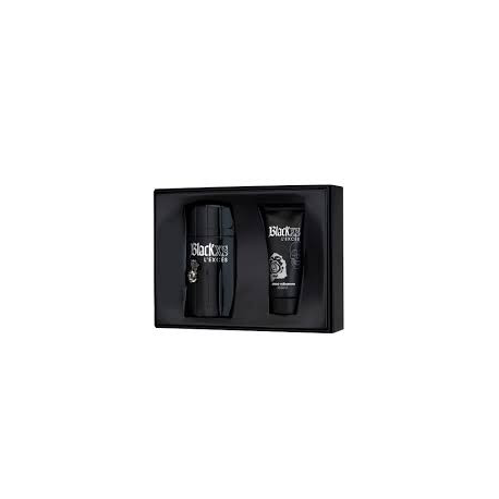 PACO RABANNE BLACK XS L'EXCES for Men (Rinkinys vyrams) EDT 100ml + 100ml dušo gelis