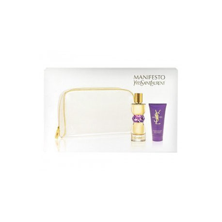 Yves Saint Laurent Manifesto Women ( Rinkinys moterims) Edp 50ml + 50 ml BL +Cosmetic bag 