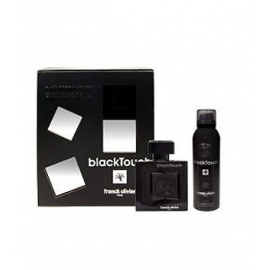 FRANCK OLIVIER Black Touch for Men (Rinkinys Vyrams) EDT 100ml + 200ml Deodorant