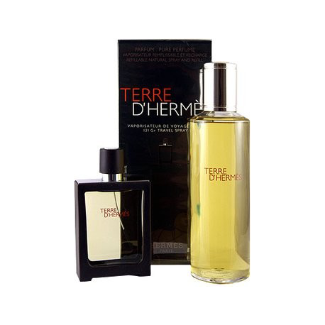 Hermes Terre D'Hermes Parfum for Men (Rinkinys Vyrams) EDP 30ml + EDP 125ml 