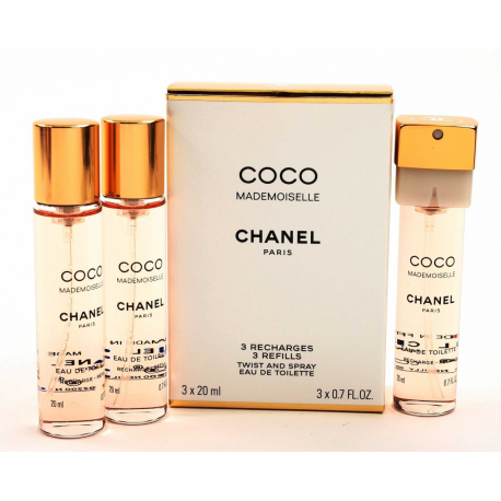 Chanel Coco Mademoiselle for Women (Kvepalai moterims) EDT 3x20 - (Refills)