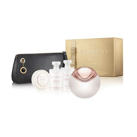 Bvlgari Aqva Divin Roma for Women (Rinkinys moterims) EDT 65ml +40ml Body Lotion +40ml Shower Gel+Savon Farfume 