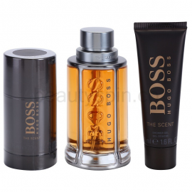 Hugo Boss The Scent for Men (Rinkinys Vyrams) EDT 100ml+75ml Deo Stick + 50ml Shower Gel