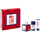 Lacoste - Live for Man (Rinkinys  Vyrams) EDT 100ml +50 ml Shower Gel +75ml Deodorant Stick