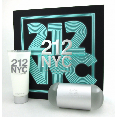 Carolina Herrera  212 NYC for Women (Rinkinys Moterims) EDT 100ml + 100ml Body Lotion