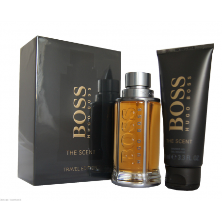 Hugo Boss The Scent for Men (Rinkinys Vyrams) EDT 100ml+75ml Deo Stick + 50ml Shower Gel