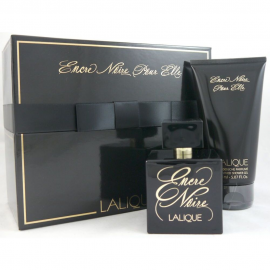Lalique Encre Noire pour Elle for Women(Rynkinis Moterims) EDP 100ml + 150ml Shower Gel