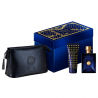 Versace Dylan Blue for Men (Rinkinys Vyrams) EDT 100ml  + Shower Gel 100ml + Cosmetics Bag
