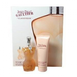 Jean Paul Gaultier Classique for Women (Rinkinys Moterims) EDT 50 ml Body Lotion 75 ml + Shower Gel 30ml