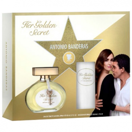 Antonio Banderas  Her Golden Secret for Woman (Kvepalai Moterims) EDT  80ml