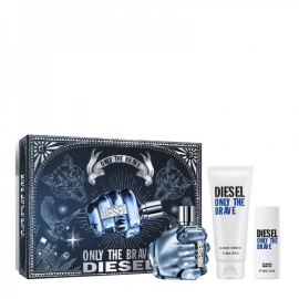 Diesel Only the Brave for Men (Kvepalai vyrams) EDT 75ml +100ml Shower gel +50ml Shower gel