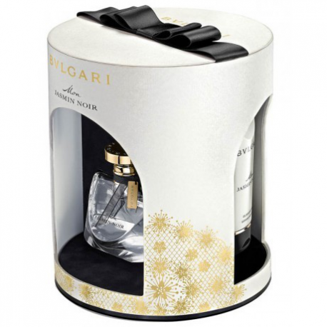 Bvlgari Mon Jasmin Noir (Rinkinis moterims) EDP 50 ml + dušo želė 75 ml + kūno losjonas 75 ml
