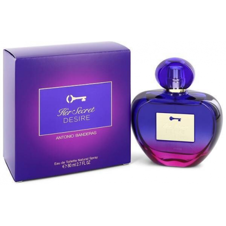 Antonio Banderas Her Secret Desire (Kvepalai Moterims) EDT 80ml