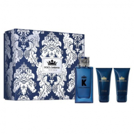 Dolce & Gabbana K for Men (Rinkinys Vyrams) EDP 100ml + 50ml After Shave Balm + 50ml Shower Gel