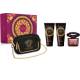 Versace Crystal Noir for Women (Rinkinys Moterims) EDT 90ml + Body Lotion 100ml + Shower Gel 100ml + Cosmetics bag
