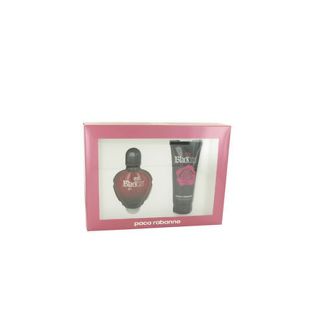 Paco Rabanne - Black XS for Woman (Rinkinys Moterims) EDT 80ml + 100ml Body lotion