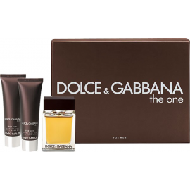 Dolce & Gabbana The One for Men (Rinkinys Vyrams) EDT 100ml + 50ml After shave balm + 50ml Shower gel